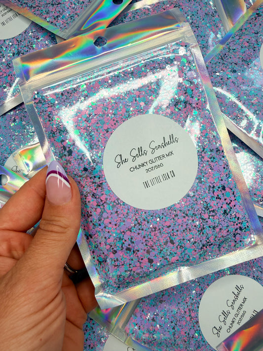She Sells Seashells - Chunky Glitter Mix - 2oz/56g Pack