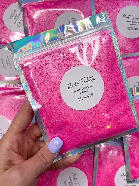 Plastic Fantastic - Chunky Glitter Mix - 2oz/56g Pack