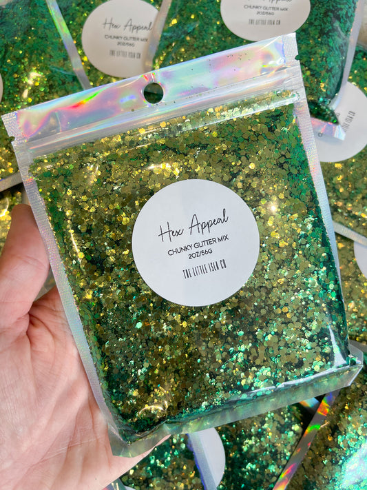 Hex Appeal - Chunky Glitter Mix - 2oz/56g Pack