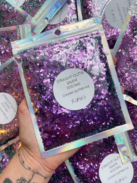 Straight Outta Salem - Chunky Glitter Mix - 2oz/56g Pack