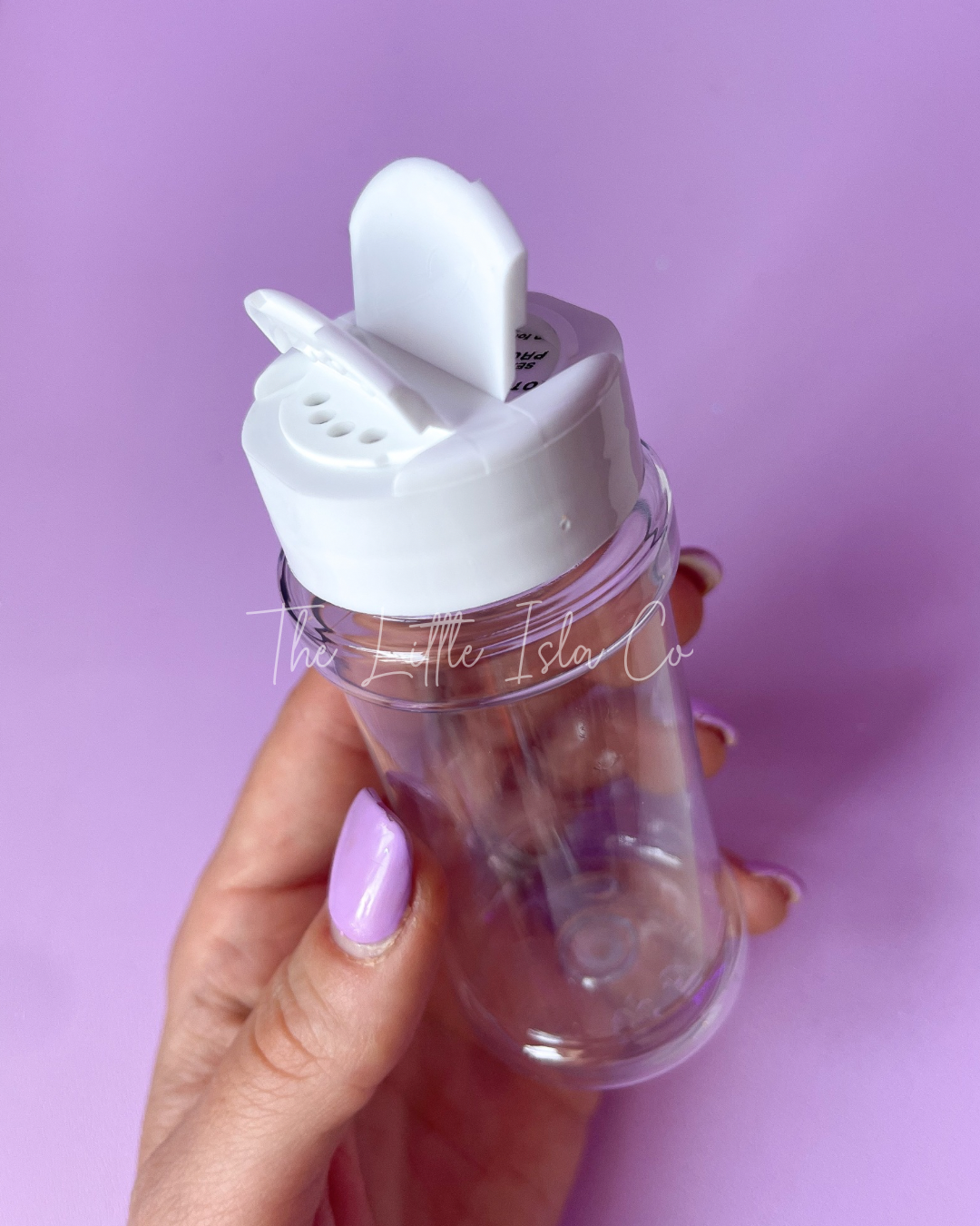 Empty Glitter Jars - 2oz Flip Lid Jar