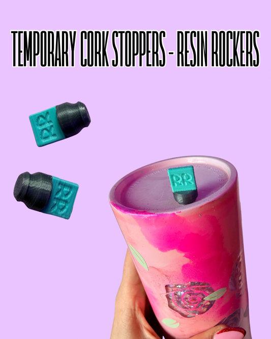 *TEMPORARY LISTING* RESIN ROCKERS CORK STOPPERS - pack of2