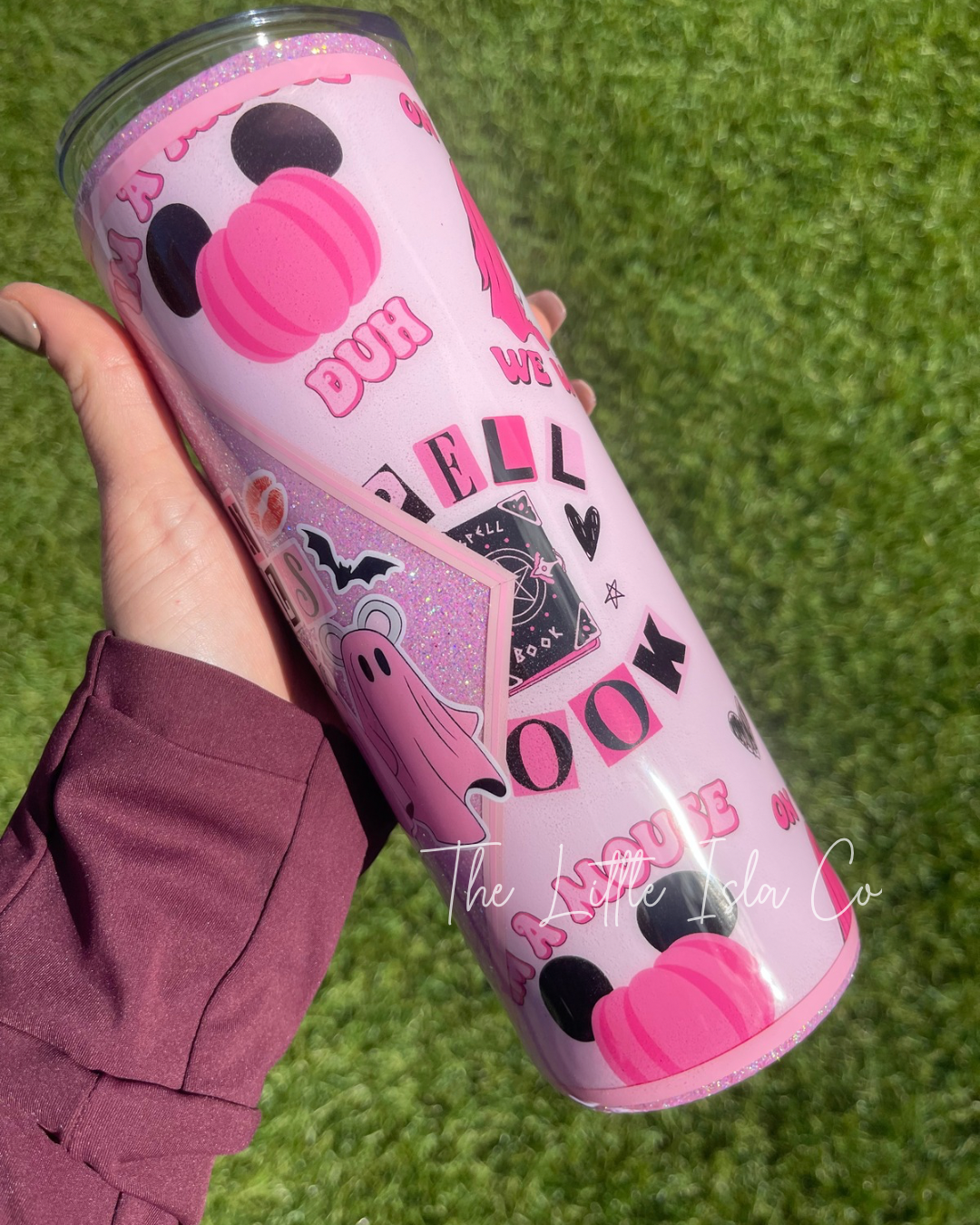 Mean Ghouls Glitter Tumbler