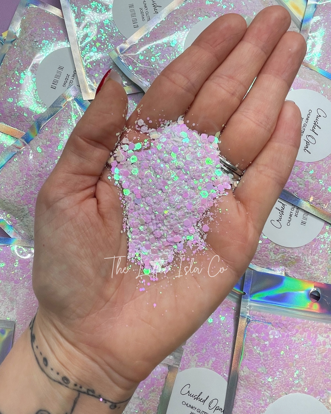 Crushed Opal - Chunky Glitter Mix - 2oz/56g Pack
