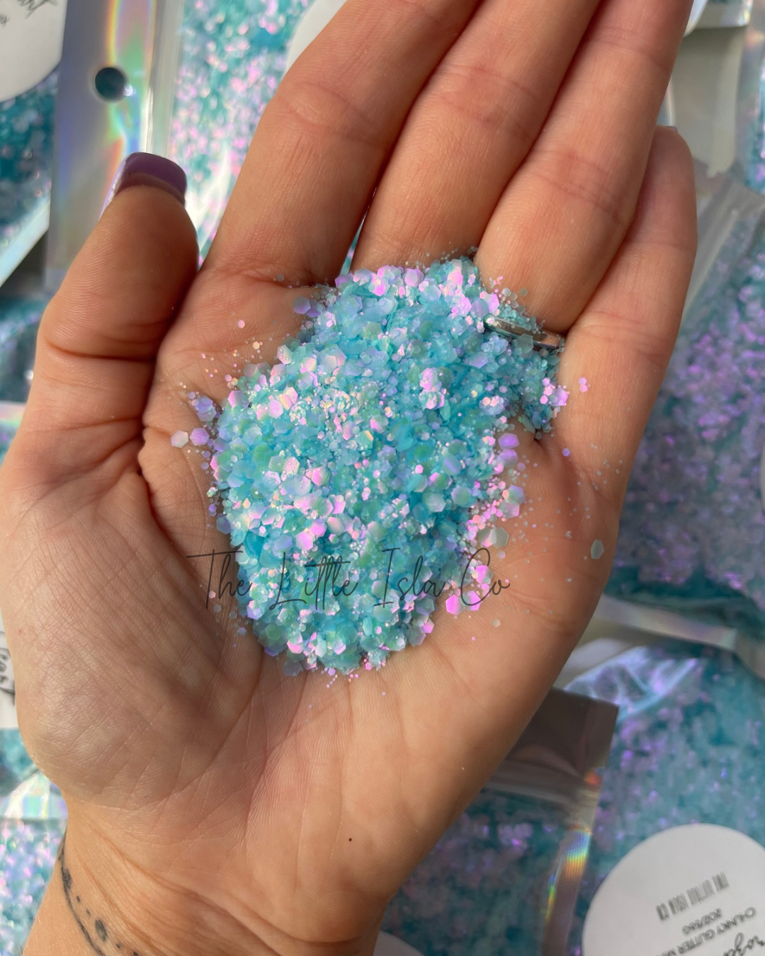 Frozen Heart - Chunky Glitter Mix - 2oz/56g Pack