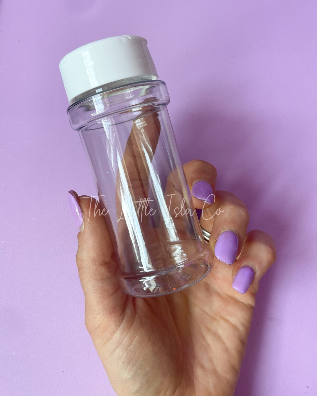 Empty Glitter Jars - 2oz Flip Lid Jar