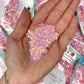 Butterfly Clips - Chunky Glitter Mix - 2oz/56g Pack