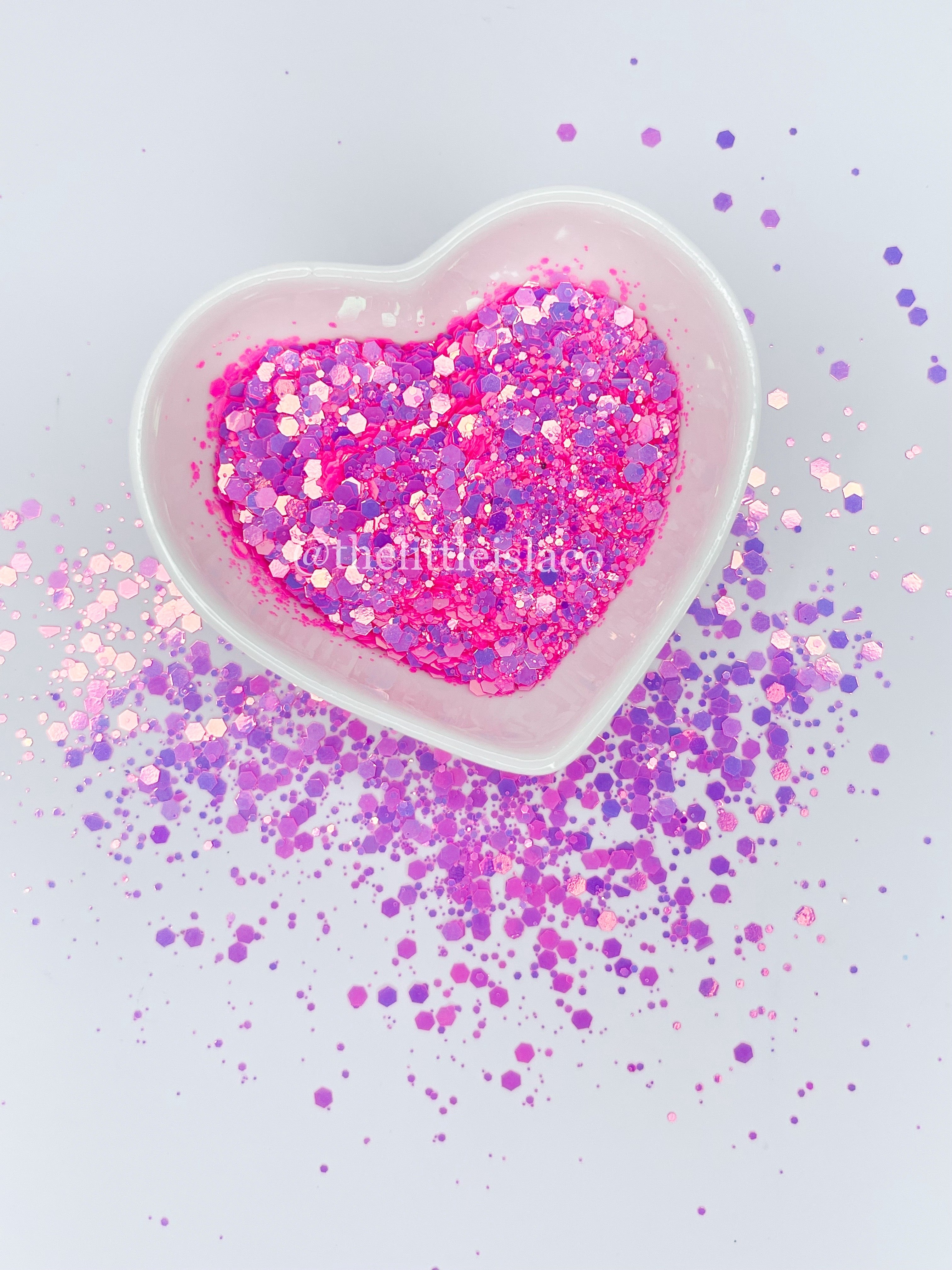 Bright Rainbow Chunky Glitter Bundle - 7x 2oz/56g Packs