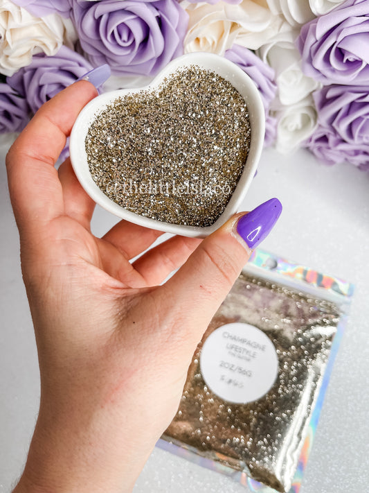 Champagne Lifestyle - Fine Glitter - 2oz/56g Pack