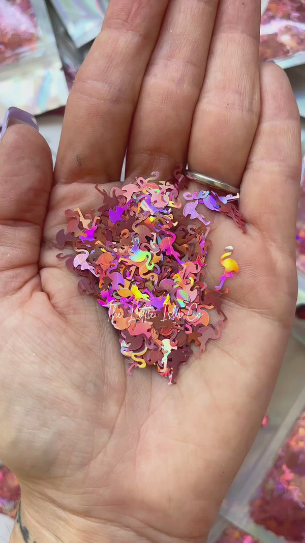 FlaminGO GIRL Glitter Shapes - 1oz/28g Pack
