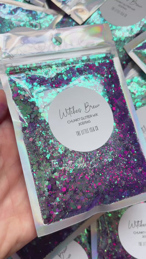 Witches Brew - Chunky Glitter Mix - 2oz/56g Pack