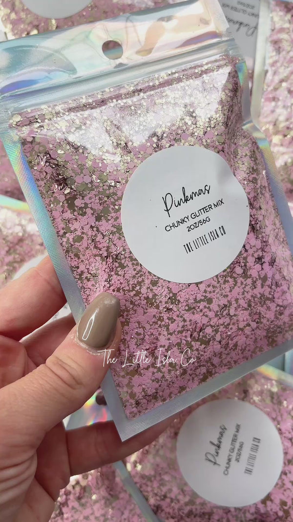 Pinkmas - Chunky Glitter Mix - 2oz/56g Pack