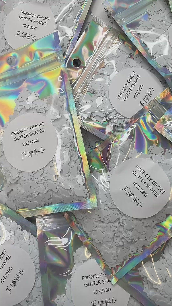Friendly Ghost Shapes - 1oz/28g Pack
