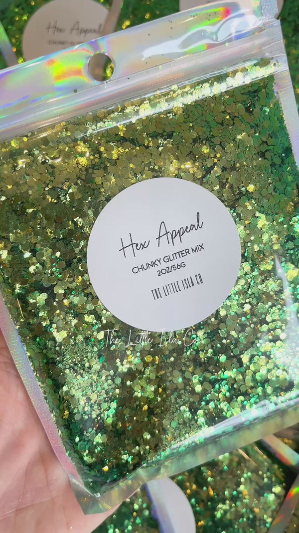 Hex Appeal - Chunky Glitter Mix - 2oz/56g Pack
