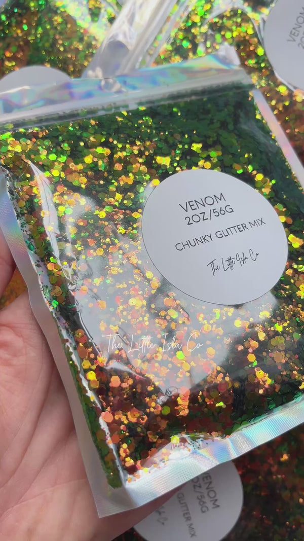 Venom - Chunky Glitter Mix - 2oz/56g Pack