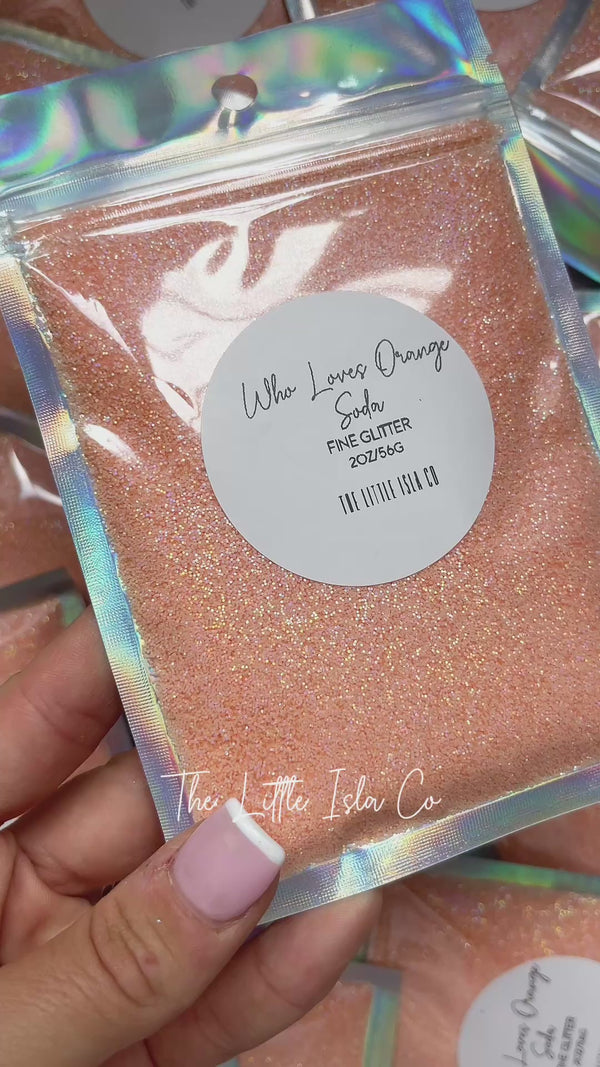 Who Loves Orange Soda - Fine Glitter - 2oz/56g Pack