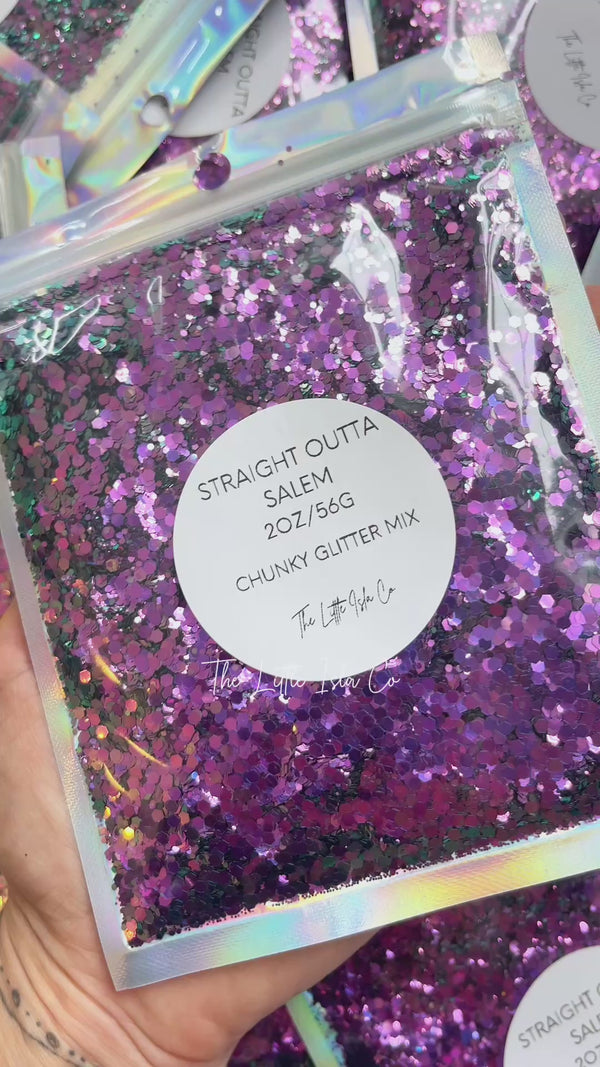 Straight Outta Salem - Chunky Glitter Mix - 2oz/56g Pack