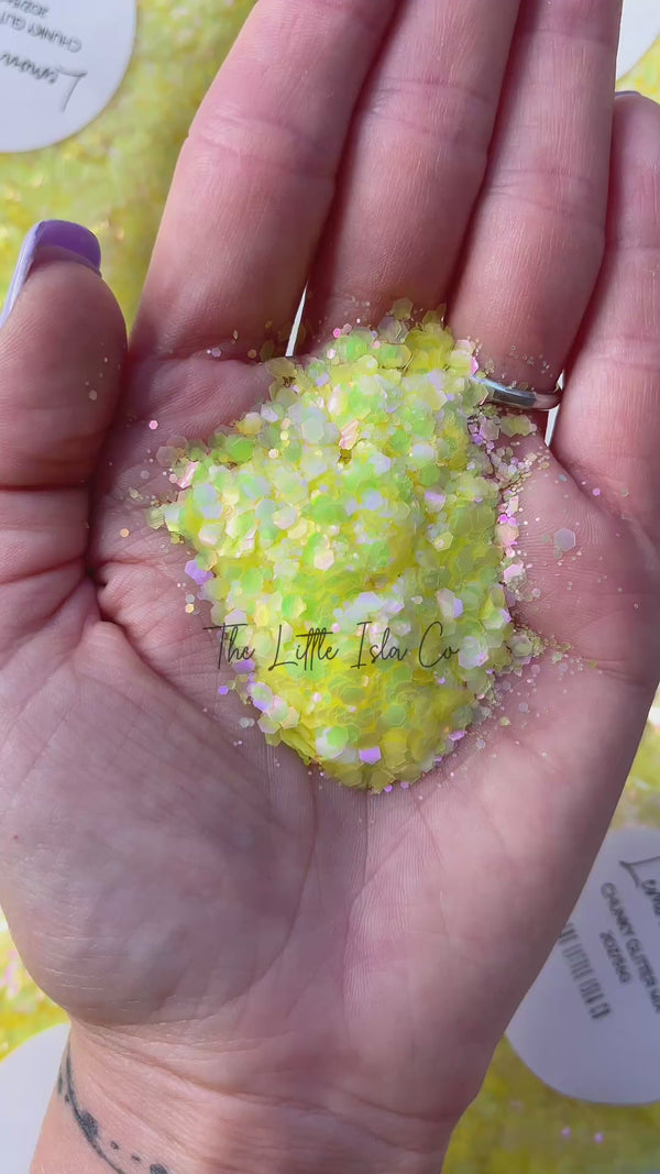 Lemon Drop - Chunky Glitter Mix - 2oz/56g Pack