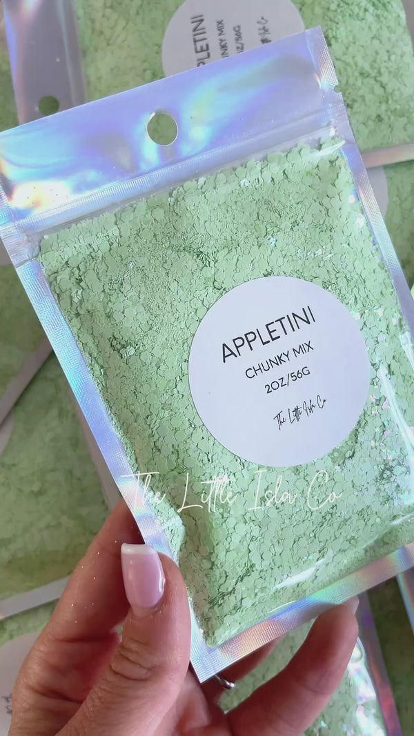 Appletini - Chunky Glitter Mix - 2oz/56g Pack