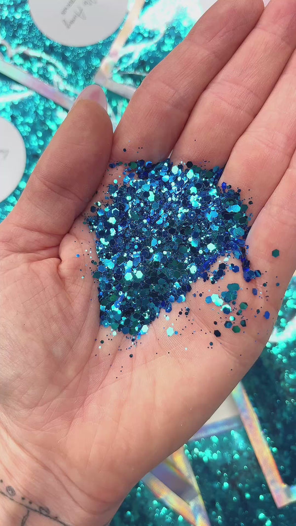 Blue Me Away - Chunky Glitter Mix - 2oz/56g Pack
