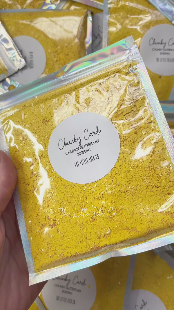 Chunky Cardi - Chunky Glitter Mix - 2oz/56g Pack