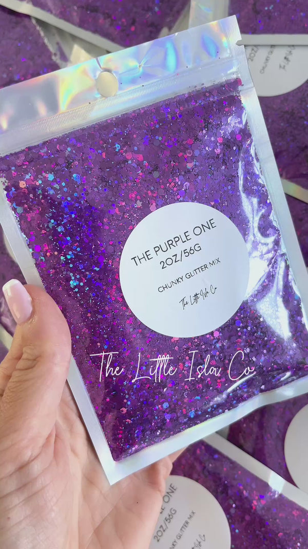 The Purple One - Chunky Glitter Mix - 2oz/56g
