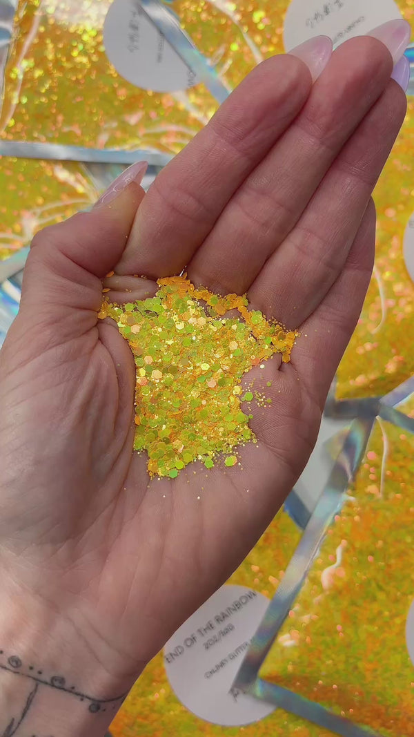End of the Rainbow - Chunky Glitter Mix - 2oz/56g Pack